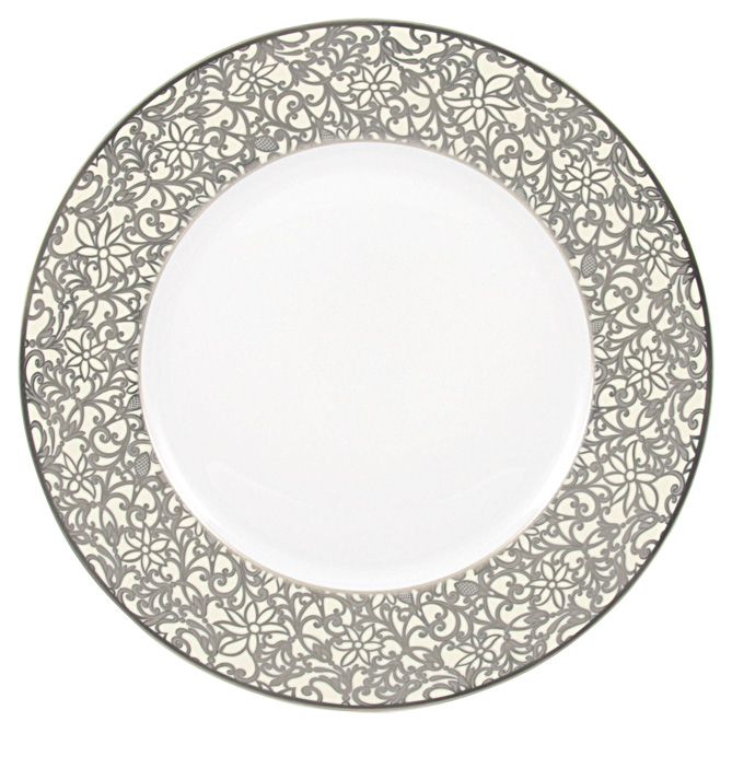 Assiette à  diner ivoire - Raynaud
